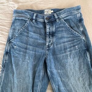 Faherty Men's Relaxed Indigo Jeans